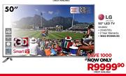 LG 50" Full HD 3D Smart LED TV-50LB652