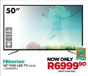 Hisense 50" Full HD LED TV-50D36