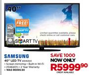 Samsung 40" Full HD Smart LED TV-40H5303