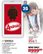 Sansui 7" 3G Tablet M7023G