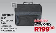 Targus 15.6" Notebook Bag