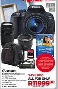 Canon Extreme Bundle 700D