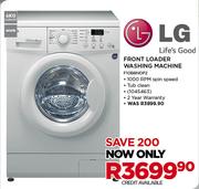LG 6kg Front Loader Washing Machine F10B8NDP2
