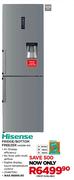 Hisense 322Ltr Fridge/Bottom Freezer H430BI-WD