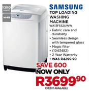 Samsung 13kg Top Loading Washing Machine WA13F5S2UWW