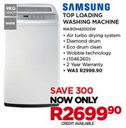 Samsung 9kg Top Loading Washing Machine WA9OH4200SW