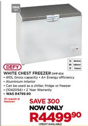 defy 410l chest freezer