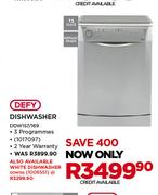 Defy White Dishwasher DDW156
