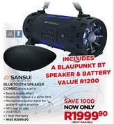 Sansui Bluetooth Speaker Combo BT100 & BT 12