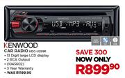 Kenwood Car Radio KDC-U259R