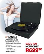 Sansui LP Turntable & Recorder LPR1002