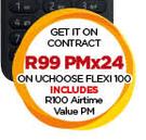 Nokia 130 Black-On uChoose Flexi 100