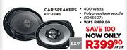 Kenwood 6x9" Car Speakers KFC-E6965-Per Pair