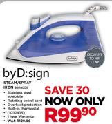byD:sign Steam/Spray Iron BSI1400S