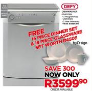 Defy 12 Place Dishwasher DDW157/169