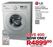 LG 8kg Front Loader Washing Machine F12B8TDP5