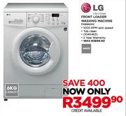 LG 6kg Front Loader Washing Machine F10B8NDP2
