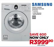 Samsung 7kg Front Loader Washing Machine WF1702W5W