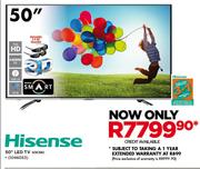 Hisense 50" Full HD 3D Smart LED TV-50K390