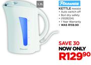 Pineware Kettle PAK834-1.7Ltr