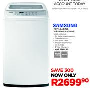 Samsung 9kg Top Loading Washing Machine WA9OH4200SW