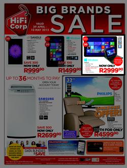 HiFi Corp : Big Brands Sale (29 Apr - 10 May 2015), page 12