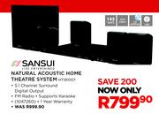 Sansui Natural Acoustic Home Theatre System HTIB1007