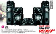 LG 5.2 Component Home Theatre System ARX8500A