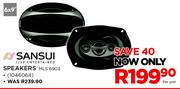 Sansui 6x9" Speakers MLS 6903