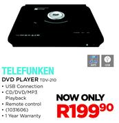 Telefunken DVD Player TDV-210