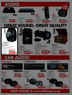 HiFi Corp : Big Brands Sale (29 Apr - 10 May 2015), page 5