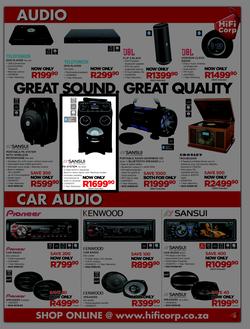 HiFi Corp : Big Brands Sale (29 Apr - 10 May 2015), page 5