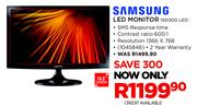 Samsung 18.5" LED Monitor 19D300 LED