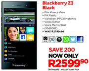 Blackberry Z3 Black