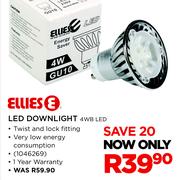 Ellies LED Downlight 4WB LED