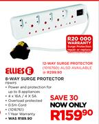 Ellies 8-Way Surge Protector FBWP3