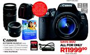 Canon Extreme Bundle 700D