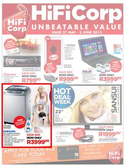 HiFi Corp : Unbeatable Value (27 May - 2 Jun 2015), page 1