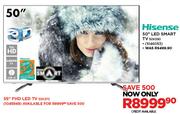Hisense 55" FHD 3D Smart LED TV 55K370