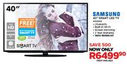 Samsung 40" Smart LED TV 40H5303