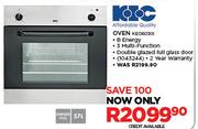 KIC 57Ltr Stainless Steel Oven 