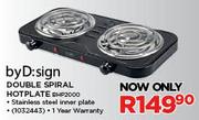 ByD:sign Double Spiral Hotplate BHP2000