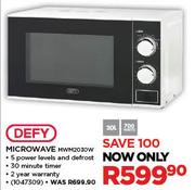 Defy 20Ltr Microwave MWM2030W