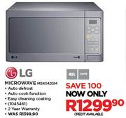 LG 40Ltr Microwave MS4042GM