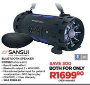 Sansui Bluetooth Speaker Combo BT100 & BT 12