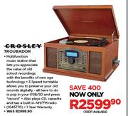 Crosley Troubador