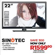 Sinotec 22" LED TV 22M13