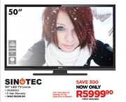 Sinotec 50" LED TV 50FD36