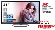 JVC 51" FHD 3D Smart Plasma TV 51N940