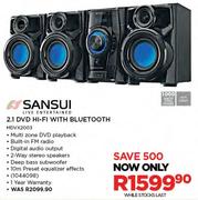 Sansui 2.1 DVD Hi-Fi With Bluetooth MDVX2003